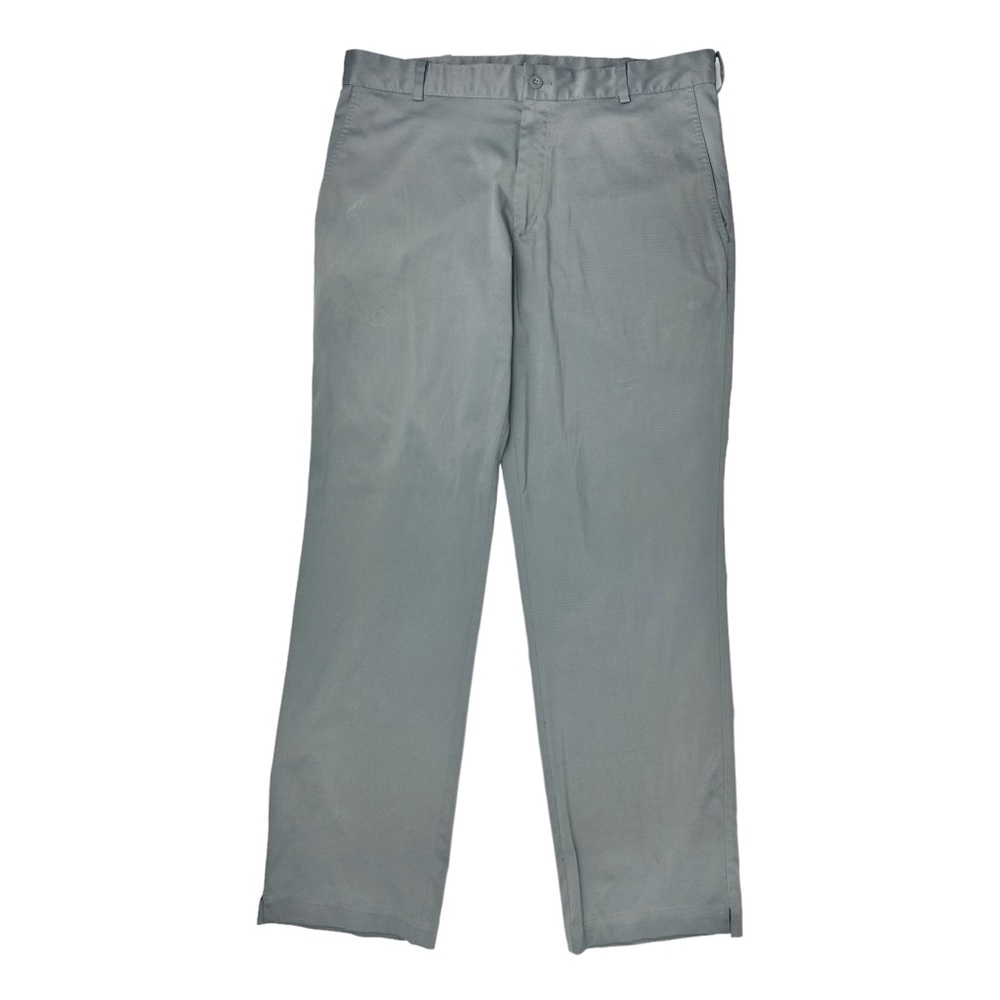 Nike Golf Pants Men 36x32 DriFit Lightweight Gray Poly Blend Stretch SP120811HKC